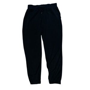 Abercrombie and Fitch black joggers kids 17/18